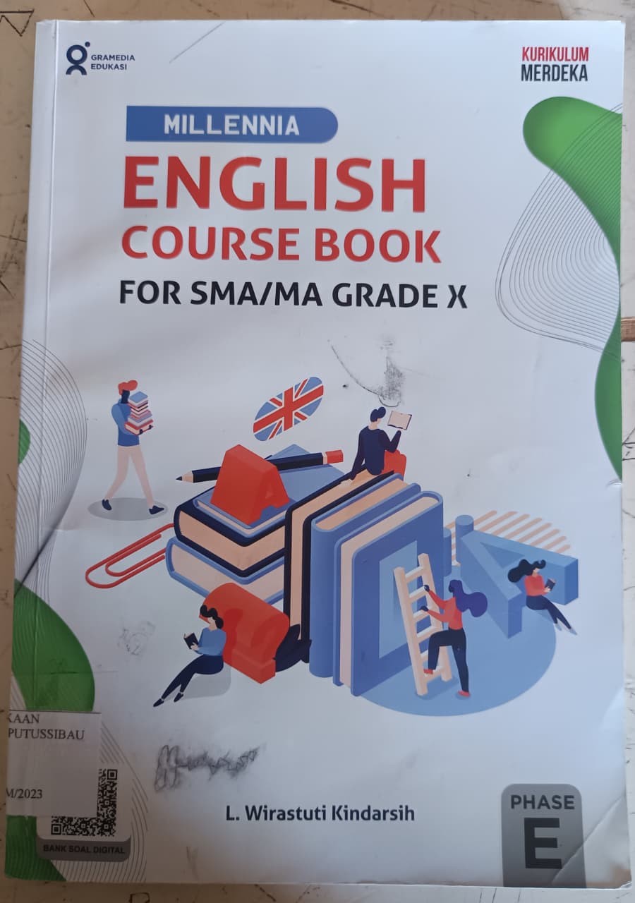 Sampul Buku Bahasa Inggris (X)