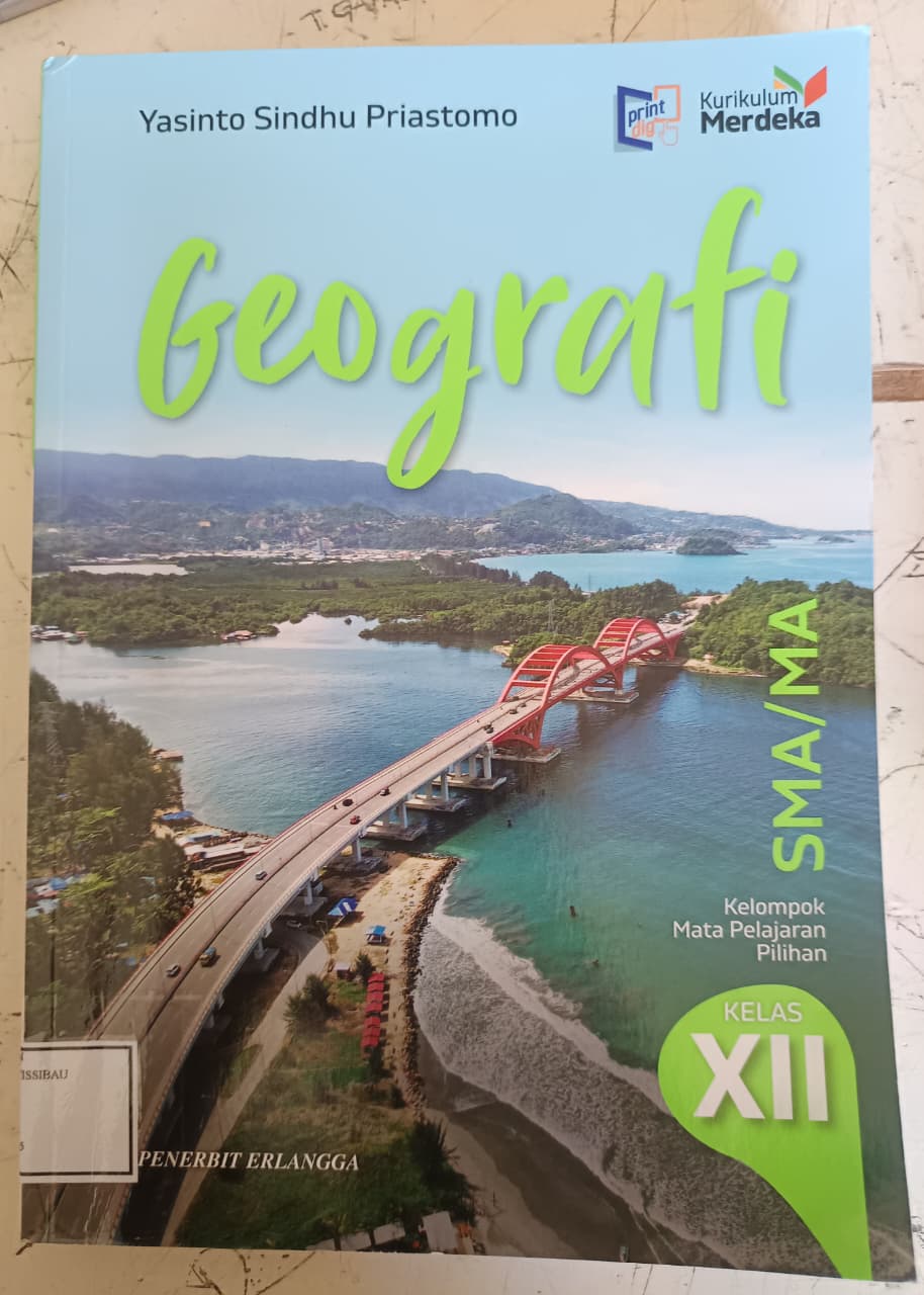 Sampul Buku Geografi (Xll)