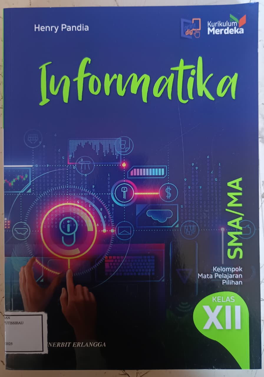 Sampul Buku Informatika (Xll)